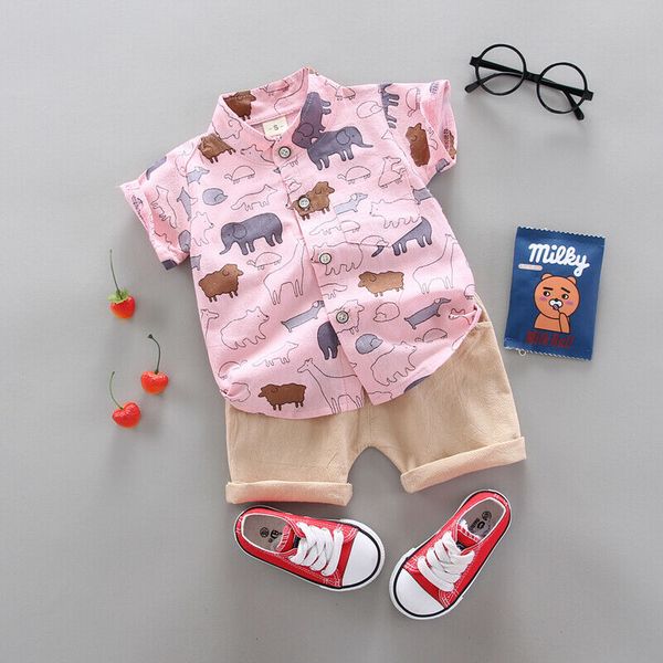 canis sweet newborn baby boy kid animal summer clothes short sleeve printed t-shirt + shorts outfit, White
canis sweet newborn baby boy kid animal summer clothes short sleeve printed t-shirt + shorts outfit, White