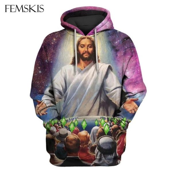 femskis fashion pocket hooded sweatshirts jesus 3d hoodies pullovers men women long sleeve outerwear hip hop zipper hoody, Black
femskis fashion pocket hooded sweatshirts jesus 3d hoodies pullovers men women long sleeve outerwear hip hop zipper hoody, Black