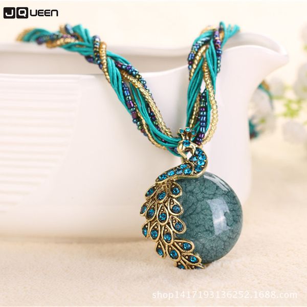 exaggeration fashion alloy peacock accessories multi color necklace bohemia personality necklace dropshipping, Silver
exaggeration fashion alloy peacock accessories multi color necklace bohemia personality necklace dropshipping, Silver