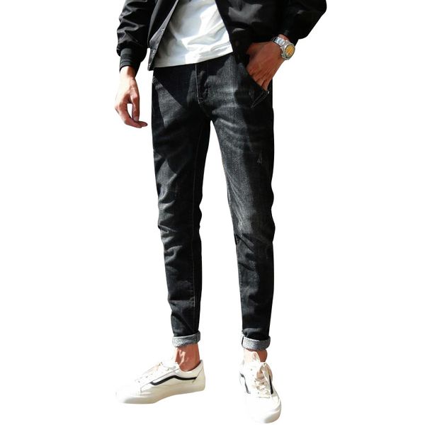 2019 men new fashion distressed jeans men casual cotton slim ankle length jeans autumn motorcycle biker, Blue
2019 men new fashion distressed jeans men casual cotton slim ankle length jeans autumn motorcycle biker, Blue