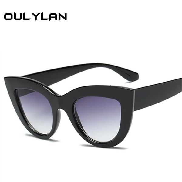 oulylan cat eye sunglasses women gradient sun glasses female brand cateyes eyewear shades for ladies, White;black
oulylan cat eye sunglasses women gradient sun glasses female brand cateyes eyewear shades for ladies, White;black