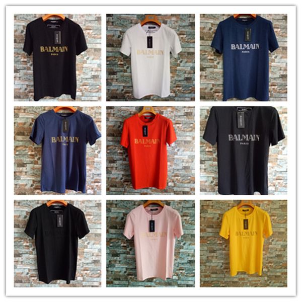 2020 mens t shirts black yellow green and red shirts balmain men and women t shirt short sleeve s-xxl, Blue
2020 mens t shirts black yellow green and red shirts balmain men and women t shirt short sleeve s-xxl, Blue