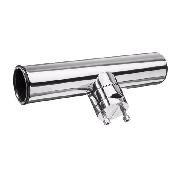 clamp on fishing rod holder for rails 7/8inch to 1inch, rail rod holder- stainless steel
clamp on fishing rod holder for rails 7/8inch to 1inch, rail rod holder- stainless steel