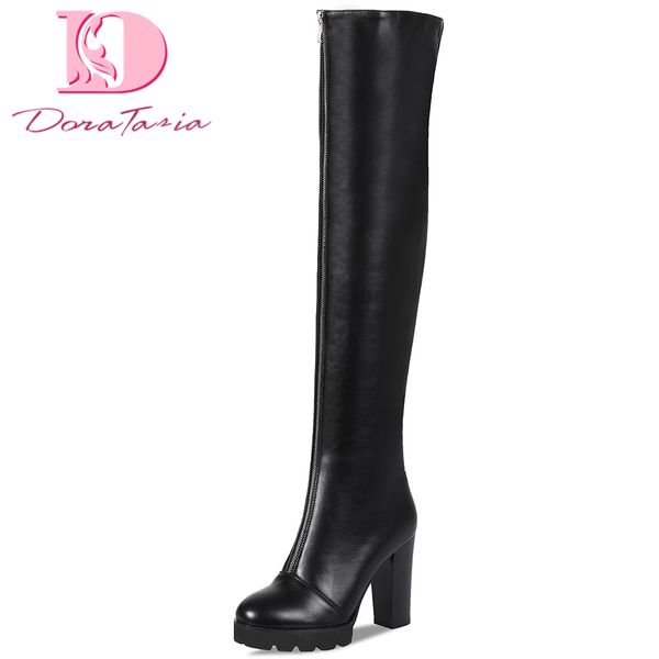 doratasia fashion new 2020 chunky high heels over the knee boots woman shoes platform zip up add fur autumn shoes women boots, Black
doratasia fashion new 2020 chunky high heels over the knee boots woman shoes platform zip up add fur autumn shoes women boots, Black