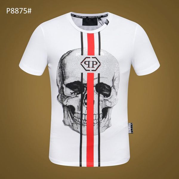 20fw women mens designer t shirts luxury phillip plain t shirt summer homme off black white skull superme tee hoodie tracksuits 03, White;black
20fw women mens designer t shirts luxury phillip plain t shirt summer homme off black white skull superme tee hoodie tracksuits 03, White;black