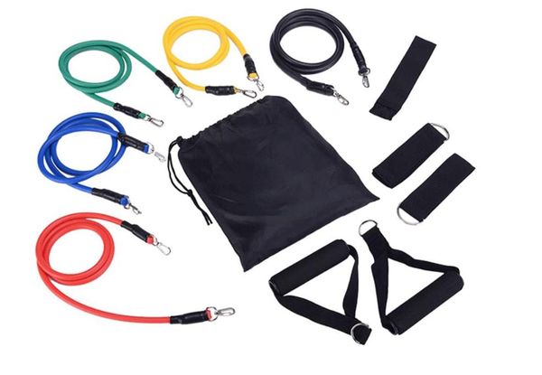 11pcs resistance bands set expander yoga exercise fitness rubber tubes band stretch training home gyms workout elastic pull rope
11pcs resistance bands set expander yoga exercise fitness rubber tubes band stretch training home gyms workout elastic pull rope