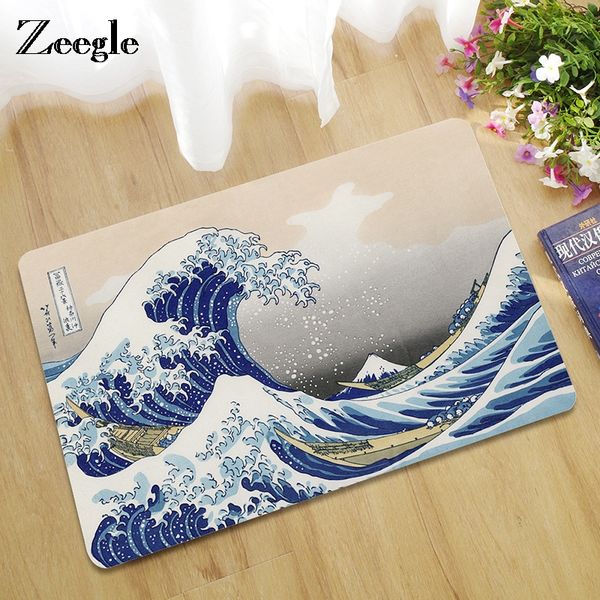 zeegle doormat wave pattern carpet floor mat absorbent bathroom rugs non-slip kitchen mat bedroom carpet hallway area rug
zeegle doormat wave pattern carpet floor mat absorbent bathroom rugs non-slip kitchen mat bedroom carpet hallway area rug