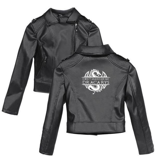 dracarys fashion printed jackets women long sleeve zipper wear 2019 casual trendy streetwear leather jacket, Black
dracarys fashion printed jackets women long sleeve zipper wear 2019 casual trendy streetwear leather jacket, Black