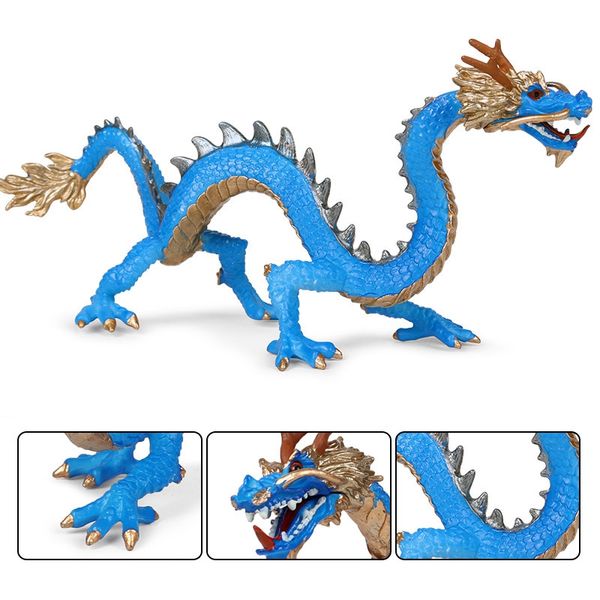 simulation mythology oriental dragon dragon animal model toy