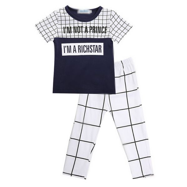 kids cotton soft newborn infant baby girl boy clothes plaid t-shirt check pants outfits casual set, White
kids cotton soft newborn infant baby girl boy clothes plaid t-shirt check pants outfits casual set, White