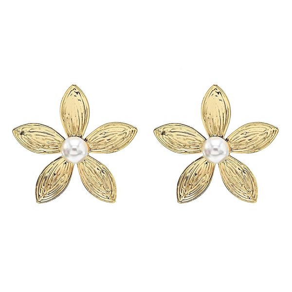 big size gold silver flower studs earrings party club accessories ear stud earrings imitation pearl earrings fashion jewelry
big size gold silver flower studs earrings party club accessories ear stud earrings imitation pearl earrings fashion jewelry