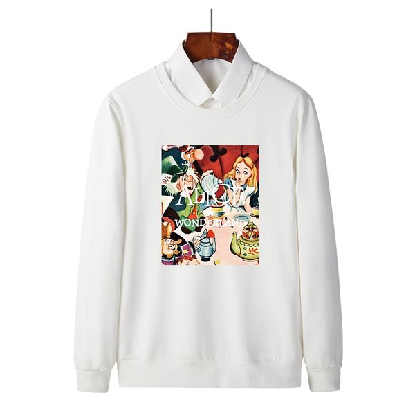 wholesale mens & womens fashion hoodie men autumn winter pullover o-neck sweatshirts casual couple clothing size m-4xl, Black