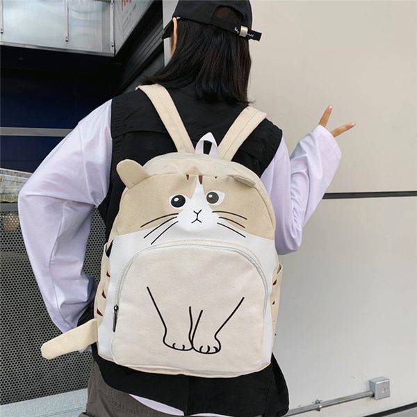women cute 3d cat backpack canvas school bag for teenage girls school bag printing backpack travel rucksack mochila 2020 new #40
women cute 3d cat backpack canvas school bag for teenage girls school bag printing backpack travel rucksack mochila 2020 new #40