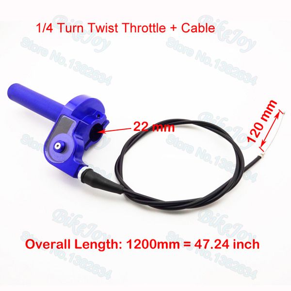 1/4 turn cnc twist throttle w cable aluminum forr yzf 125cc 140cc 150cc 160cc 200cc 250cc dirt pit bike atv quad go kart
1/4 turn cnc twist throttle w cable aluminum forr yzf 125cc 140cc 150cc 160cc 200cc 250cc dirt pit bike atv quad go kart