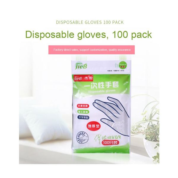 100pcs/set plastic gloves disposable gloves for restaurant kitchen bbq eco-friendly fruit vegetable
100pcs/set plastic gloves disposable gloves for restaurant kitchen bbq eco-friendly fruit vegetable