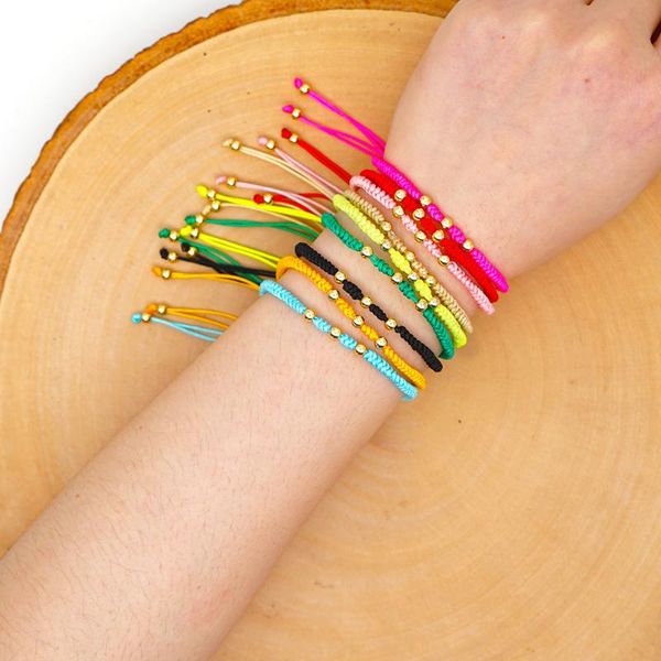 rainbow bracelets women friendship bracelets men bohemian rope braided plating does not fade beads handmade adjustable jewerly, Black
rainbow bracelets women friendship bracelets men bohemian rope braided plating does not fade beads handmade adjustable jewerly, Black