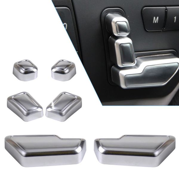 6pcs car door seat adjust button switch cover trim chrome for benz ew212 218 cls gl k gl ml class gl450
6pcs car door seat adjust button switch cover trim chrome for benz ew212 218 cls gl k gl ml class gl450