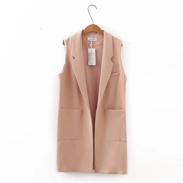 plus size open stitch colete feminino inverno lente herfst mouwloze blazer rood & zwart & khaki lange vrouwen veste femme, Black;white
plus size open stitch colete feminino inverno lente herfst mouwloze blazer rood & zwart & khaki lange vrouwen veste femme, Black;white