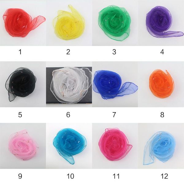 square juggling silk dance scarves magic tricks performance props accessories movement scarves early education scarve, Blue;gray
square juggling silk dance scarves magic tricks performance props accessories movement scarves early education scarve, Blue;gray