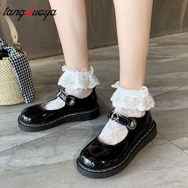 женщины клин твердая лакированная кожа платформы обувь пряжка mary janes лолита женский делопроизводство сладкий лолита, Black
женщины клин твердая лакированная кожа платформы обувь пряжка mary janes лолита женский делопроизводство сладкий лолита, Black
