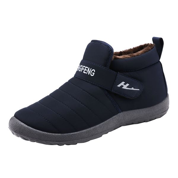 winter flats men's snow short boots ankle booties waterproof footwear man velcro warm thick plush male shoes sapato masculino
winter flats men's snow short boots ankle booties waterproof footwear man velcro warm thick plush male shoes sapato masculino