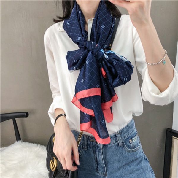 2020designers of the latest spring and summer neutral fashion brands 100% pure silk scarves, luxury and high-quality classic scarves for, Blue;gray
2020designers of the latest spring and summer neutral fashion brands 100% pure silk scarves, luxury and high-quality classic scarves for, Blue;gray