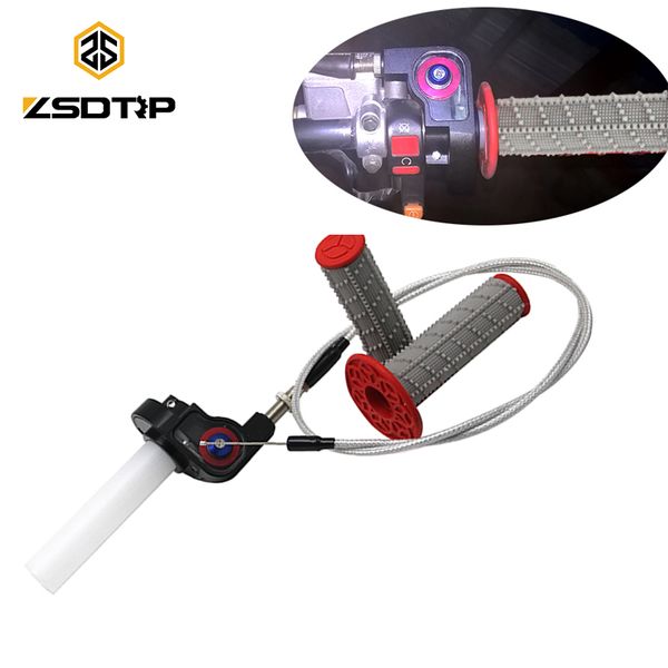 zsdtrp 22mm motorcycle throttle grip quick twist gas throttle settle with cable hand grips for dirt bike 50-250cc
zsdtrp 22mm motorcycle throttle grip quick twist gas throttle settle with cable hand grips for dirt bike 50-250cc