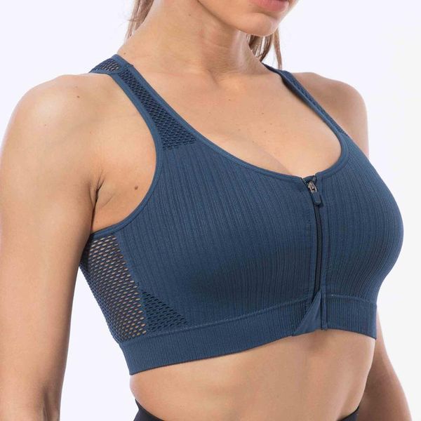 quality women zipper sports bras wirepadded push up breathable fitness run gym yoga sport bra top, White;black
quality women zipper sports bras wirepadded push up breathable fitness run gym yoga sport bra top, White;black