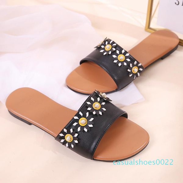 women lovely flowers slippers summer slides home slippers soled sandals female shoes flip flops zapatillas mujer c22, Black
women lovely flowers slippers summer slides home slippers soled sandals female shoes flip flops zapatillas mujer c22, Black