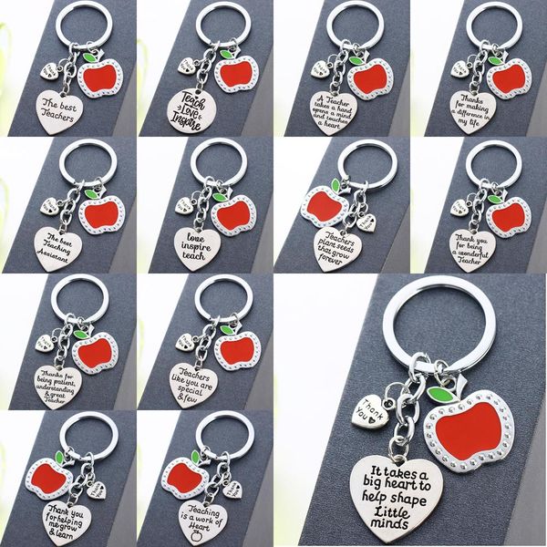 teachers keyrings teaching is a work of heart thank you red apple keychains heart charm pendant key rings thanksgiving gifts hot, Silver
teachers keyrings teaching is a work of heart thank you red apple keychains heart charm pendant key rings thanksgiving gifts hot, Silver