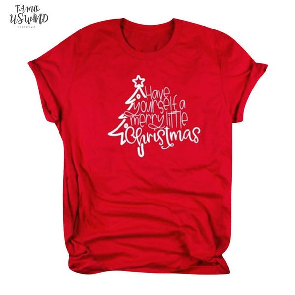 new ladies comfortable fashion wild solid color round neck folded sleeves christmas letter printed short sleeved t shirt 04*, White
new ladies comfortable fashion wild solid color round neck folded sleeves christmas letter printed short sleeved t shirt 04*, White