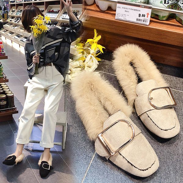 shallow mouth square toe moccasin shoes women casual female sneakers autumn loafers fur 2019 fashion women's flats moccasins, Black
shallow mouth square toe moccasin shoes women casual female sneakers autumn loafers fur 2019 fashion women's flats moccasins, Black