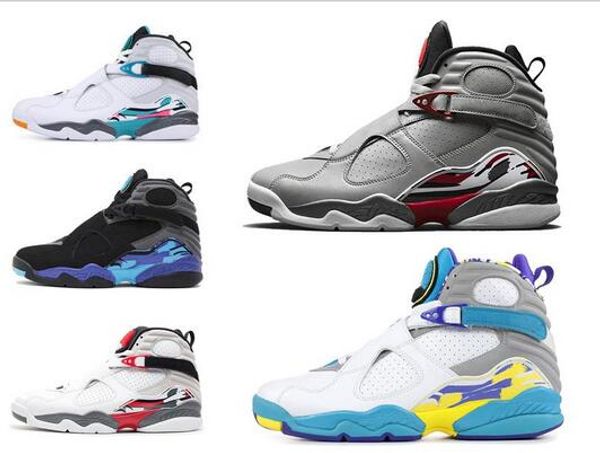 wholesale 8 8s mens basketball shoes aqua chrome countdown pack valentines day south beach mens trainer sports sneakers 7-13
wholesale 8 8s mens basketball shoes aqua chrome countdown pack valentines day south beach mens trainer sports sneakers 7-13