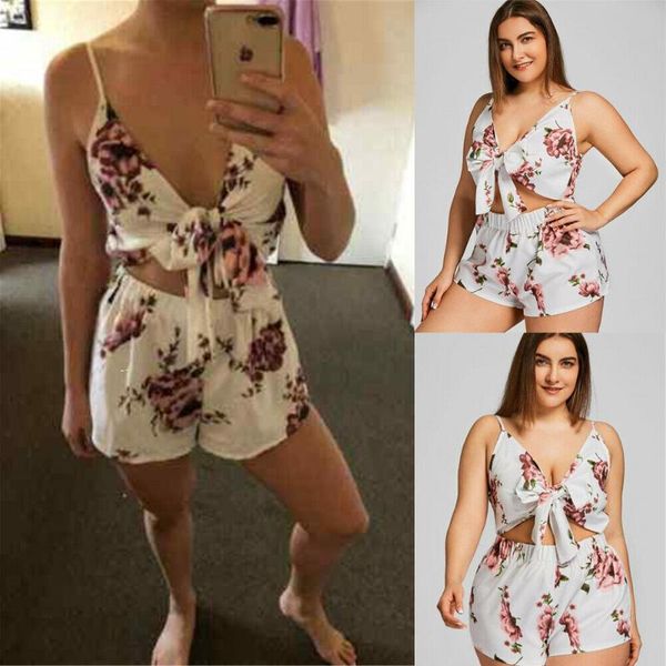 women ladies clubwear v neck bow sleeveless floral print playsuit bodycon party jumpsuit&romper trousers, Black;white
women ladies clubwear v neck bow sleeveless floral print playsuit bodycon party jumpsuit&romper trousers, Black;white