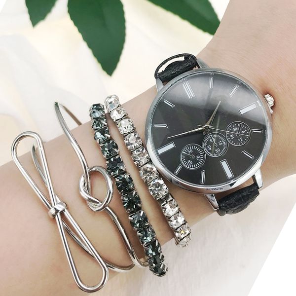 new sell jewelry fashion rhinestone bracelet bow bangle creative knot bangle four piece bracelet set, Black
new sell jewelry fashion rhinestone bracelet bow bangle creative knot bangle four piece bracelet set, Black