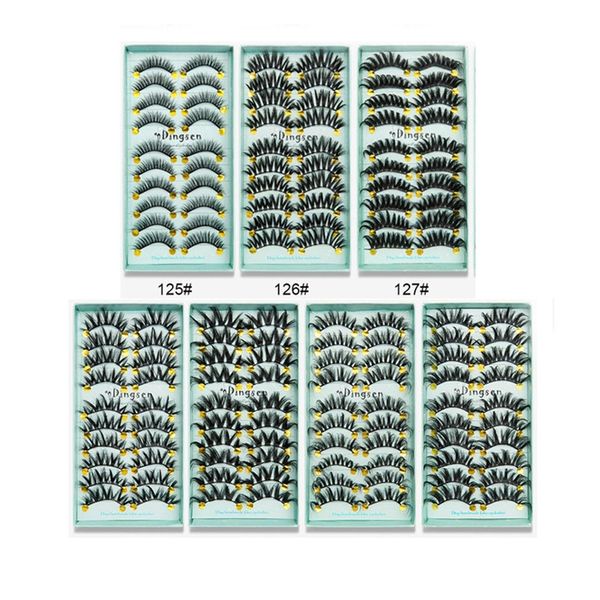 10 pairs/pack false eyelashes handmade eyelash artificial fiber thick false eyelashes fashion
10 pairs/pack false eyelashes handmade eyelash artificial fiber thick false eyelashes fashion