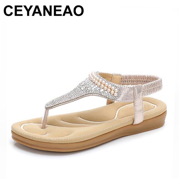 ceyaneao women sandals summer fashion shoes girl's bohemia diamond pearl women sandals flat woman shoes w24, Black
ceyaneao women sandals summer fashion shoes girl's bohemia diamond pearl women sandals flat woman shoes w24, Black