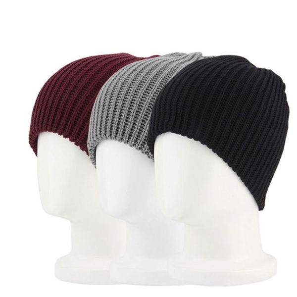 solid knitted cap men's beanie knit ski cap hip-hop winter warm wool hat winter hats for men black/red/gray
solid knitted cap men's beanie knit ski cap hip-hop winter warm wool hat winter hats for men black/red/gray