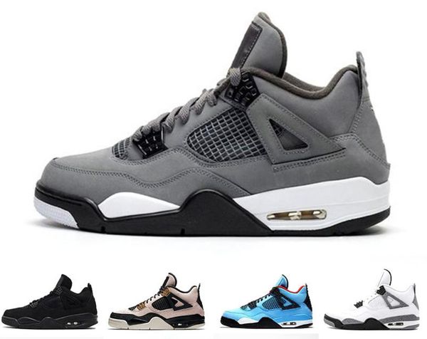 2020 new cool grey 4s iv what the cactus jack laser wings mens basketball shoes denim blue eminem pale sports designer sneakers, Black
2020 new cool grey 4s iv what the cactus jack laser wings mens basketball shoes denim blue eminem pale sports designer sneakers, Black