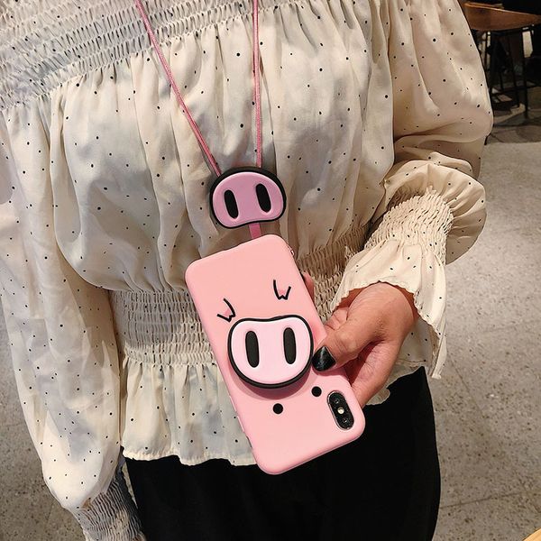 good quality cute cartoon pig case for iphone 11 pro x xs max xr case for iphone 6 6s 7 8 plus cover fashion funny nose tpu soft cases capa
good quality cute cartoon pig case for iphone 11 pro x xs max xr case for iphone 6 6s 7 8 plus cover fashion funny nose tpu soft cases capa