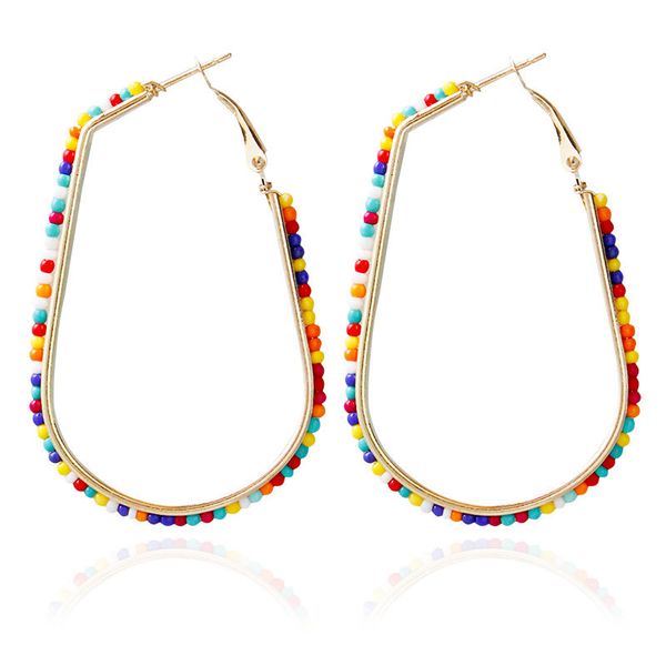bohemia small colorful ball ring earrings for women creative beads large geometric ear ring party gift jewelry pendientes, Golden
bohemia small colorful ball ring earrings for women creative beads large geometric ear ring party gift jewelry pendientes, Golden