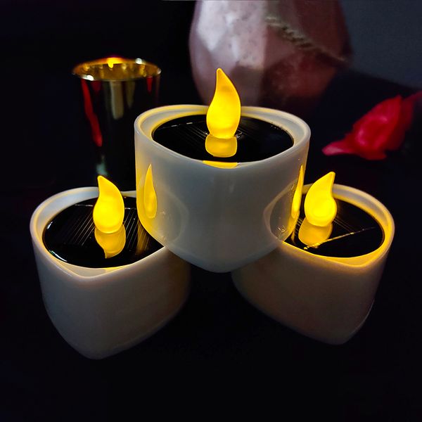 solar camping candle light amber flickering flameless electronic solar led tea lights wedding party romantic decoration electronic candle
solar camping candle light amber flickering flameless electronic solar led tea lights wedding party romantic decoration electronic candle