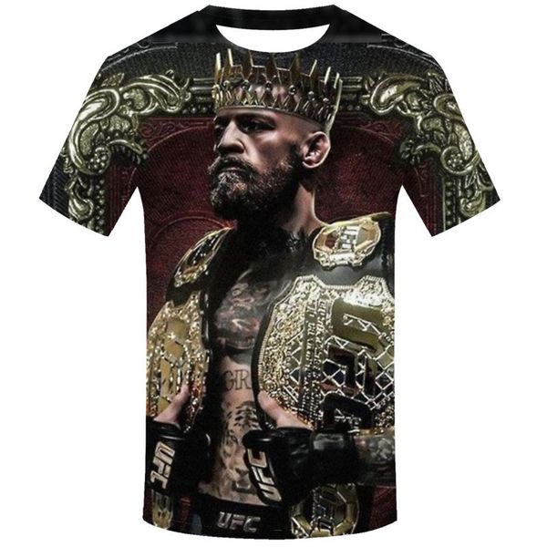 fashion cool star conor mcgregor t shirt men women funny 3d print summer short sleeve o neck crewneck casual a226, White;black
fashion cool star conor mcgregor t shirt men women funny 3d print summer short sleeve o neck crewneck casual a226, White;black