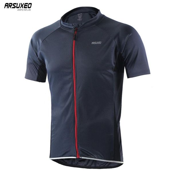 arsuxeo men summer cycling jersey breathable short sleeves bike shirts mtb bicycle clothing wear bike jersey reflective 632, Black;red
arsuxeo men summer cycling jersey breathable short sleeves bike shirts mtb bicycle clothing wear bike jersey reflective 632, Black;red