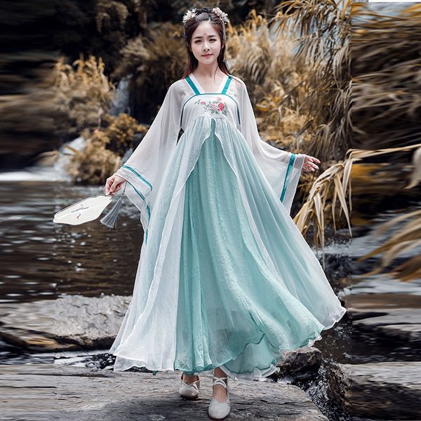 summer women's ancient tang dynasty princess dress traditional hanfu cosplay clothing women korean style dance costume, Black;red
summer women's ancient tang dynasty princess dress traditional hanfu cosplay clothing women korean style dance costume, Black;red