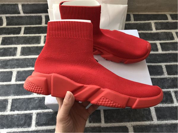 2018 luxury designer shoes speed trainer black red triple black flat fashion socks boots sneaker speed trainer shoes 35-45
2018 luxury designer shoes speed trainer black red triple black flat fashion socks boots sneaker speed trainer shoes 35-45