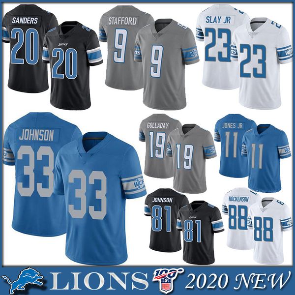Детройт 20 Барри Сандерс футбол Джерси Лев 9 Matthew Stafford 23 Дарий Slay JR 19 Кенни Голладей 88 T.J. Hockenson 33 Kerryon Джонсон
Детройт 20 Барри Сандерс футбол Джерси Лев 9 Matthew Stafford 23 Дарий Slay JR 19 Кенни Голладей 88 T.J. Hockenson 33 Kerryon Джонсон