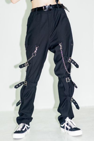 27-44 2019 women men's clothing fashion gd dj hair stylist hip hop punk elemental band casual pants plus size singer costumes, Black
27-44 2019 women men's clothing fashion gd dj hair stylist hip hop punk elemental band casual pants plus size singer costumes, Black
