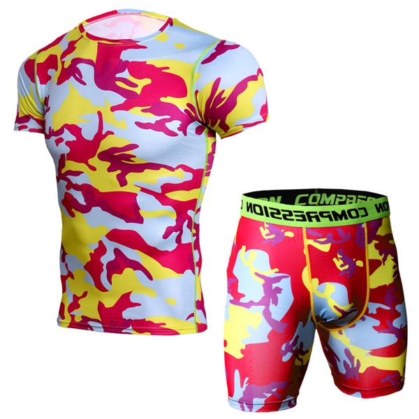 2020 new dry fit compression sportswear fitness tight running suit men short t-shirt shorts men sportswear stretch camouflage, White;black
2020 new dry fit compression sportswear fitness tight running suit men short t-shirt shorts men sportswear stretch camouflage, White;black