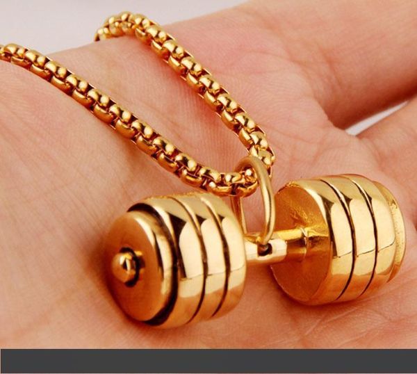 3 цвета мужские украшения гантели ожерелье из нержавеющей стали штанга подвеска ожерелье colar мужские ювелирные изделия спортивные тренажер, Silver
3 цвета мужские украшения гантели ожерелье из нержавеющей стали штанга подвеска ожерелье colar мужские ювелирные изделия спортивные тренажер, Silver